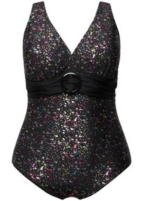 Ulla Popken Badeanzug Damen bunt Größe 5XL/6XL