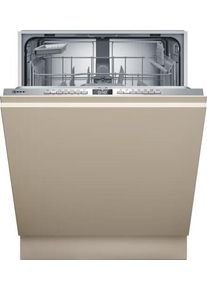 Neff S275HTX04E N50 Vollintegrierter Geschirrspüler, 60 cm breit, 13 Maßgedecke, AquaStop, InfoLight, HomeConnect, Vario Scharnier