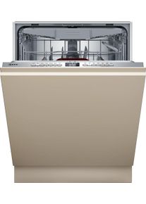 Neff S255EVX04E N50 Vollintegrierter Geschirrspüler, 60 cm breit, 14 Maßgedecke, AquaStop, InfoLight, HomeConnect, OpenDry, Flex Besteckschublade