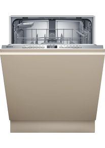 Neff S155HTX04E N50 Vollintegrierter Geschirrspüler, 60 cm breit, 13 Maßgedecke, AquaStop, Infolight, eco silence drive, AquaSensor