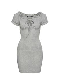 FRESHLIONS Sommerkleid 'Rahel' Damen grau Größe 34