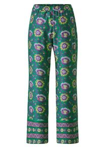 Angel of Style Dames Broek geel / donkergroen / pruim / pink 42