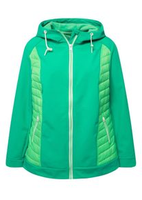 Ulla Popken Dames Functionele jas groen XL-XXL