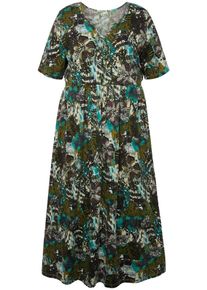 Ulla Popken Kleid Damen bunt Größe 66/68