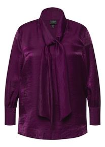 Ulla Popken Dames Blouse aubergine XL-XXL