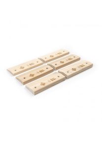 Lattice Micros Training grips (6-Pack, sand/white)