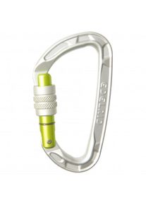 Edelrid - Pure Screw II - Skrukarabiner, grått/hvit