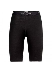 Icebreaker Womens 200 Oasis Shorts Merino-ondergoed Dames (L |zwart)