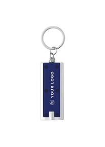 Objet publicitaire : Porte-clés torche | rouge | Personnalisable avec votre logo
