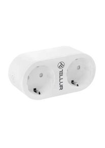 Tellur WiFi Smart AC Dual Plug, Duálna 16 A, 3680 W zásuvka