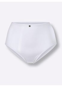 Dames Heupslip in wit ,maat 36/38, WITT, 65% Polyamide, 21% Elastan, 14% Katoen