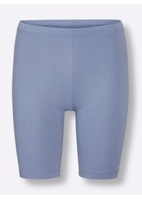 w&auml;schepur Damen Longpanty in taubenblau ,Gr&ouml;&szlig;e 36/38, Witt, 48% Baumwolle, 46% Polyester, 6% Elasthan