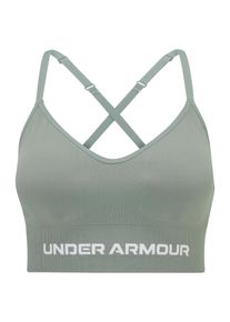 Under Armour Sport-BH 'Vanish' Damen hellgrün / weiß Größe L