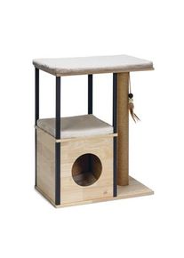 Designed by Lotte Disegnato da Lotte tiragraffi in legno Nala natural cat