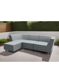 DOMO collection Ecksofa »Sonna, individuell zusammenstellbar L-Form«, Gartenlounge-Set oder Einzelelemente, Outdoor
