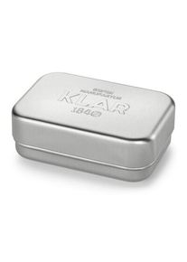 Klar Seifen Seifendose Aluminium