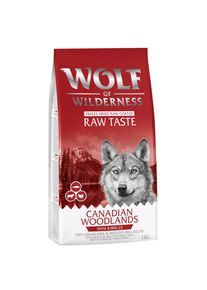 1kg Canadian Woodlands Wolf of Wilderness Mini secco per cani