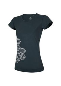 Ocun Womens Classic T Leafs T-shirt Dames (M |blauw)