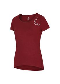 Ocun Womens Bamboo T Blossom T-shirt Dames (M |rood)