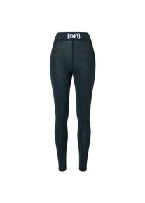 super.natural supernatural Womens Tundra 175 Tight Lange onderbroek Dames (XL |blauw/zwart)