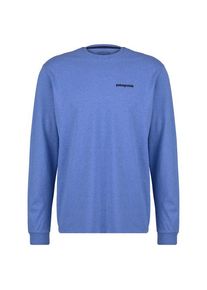 Patagonia L/S P-6 Logo Responsibili-Tee Longsleeve Heren (S |blauw)