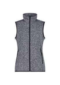 CMP Womens Vest Jacquard Knitted Fleecebodywarmer Dames (48 |grijs)