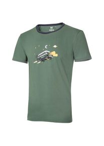Ocun Classic T Organic Magic Bus T-shirt Heren (M |olijfgroen)