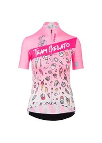 Q36.5 Women's G1 Team Gelato Jersey Cycling jersey Women (XS, pink)