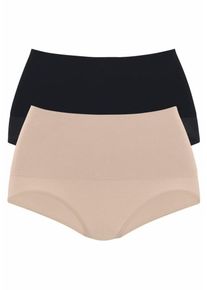 Petite Fleur Majtki modelujące dla kobiet cielisty / czarny Rozmiar XL
