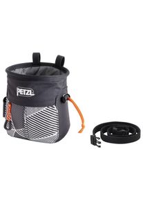 Petzl Sakapoche Chalk bag grey