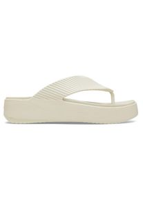 Crocs Womens Getaway Groove Platform Flip Sandalen Dames (38-39 |beige)