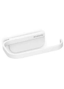 Brabantia Toilettenpapierhalter , Weiß , Metall , 14x4.2x8.6 cm , Badezimmer, WC Ausstattung, Toilettenpapierhalter