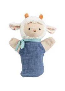Patinio Tierchenhandpuppe , Weiß, Dunkelblau, Beige , Textil , Füllung: Polyester , 24x12x6 cm , Spielzeug, Kuscheltiere