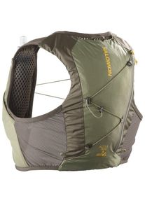 Salomon Active Skin 4 GRVL Trail running backpack (L, olive)