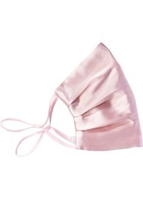 Slip Face Coverings Pure Silk Cover Pink Ademhalingsapparaten Unisex