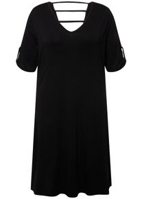 Ulla Popken Strandkleid 'Heather' Damen schwarz Größe 42/44
