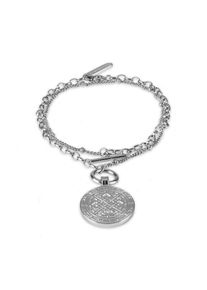 Kapten & Son Kapten & Son Dames Armband 'Bracelet Charming Marrakech Silver' grijs / zilver One Size