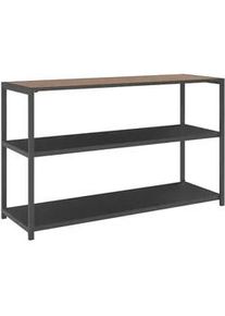 Ambia Garden Outdoorküche , Grau, Naturfarben , Metall, Kunststoff , einzeln stellbar , 150x90x50 cm , Gartenmöbel, Outdoor Küchen