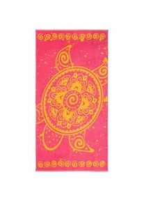 Esposa Strandtuch , Rosa, Pink , Textil , Tier , 90x180 cm , Heimtextilien, Badtextilien, Strandtücher