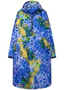 LAURASØN Dames Functionele jas blauw / geel / groen XS-XL