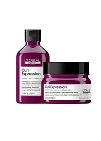 L'Oréal L'Oreal Professionnel Curl Expression Shampoo 300ml & Moisturizer Rich Mask 250ml