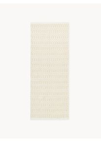 Westwing Collection Handvävd utomhuslöpare Rune med geometriskt mönster.