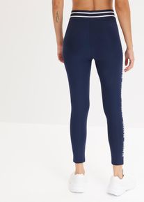 Snabbtorkande leggings 7/8-längd - blå - storlek 40/42 (M) - bonprix