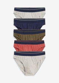 Kalsong (5-pack) - grå - storlek 9 (3XL) - bonprix