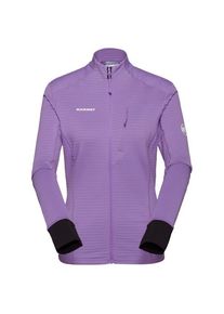 Mammut Women's Taiss Light Midlayer Jacket Fleece jacket Women (S, purple)