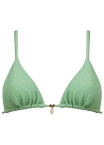 watercult Womens Swimsparkle Triangle Bikini Top Bikinitop Dames (38 |groen)