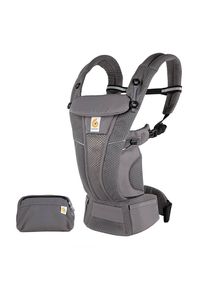 ergobaby Omni Breeze Baby Carrier – SoftFlex Mesh: Graphite Grey