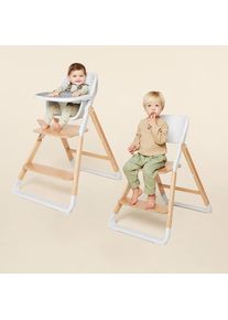 ergobaby 2-in-1 Evolve High Chair Set: Natural Wood