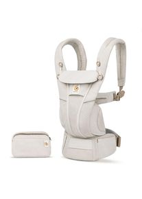 ergobaby Omni Breeze Baby Carrier - SoftFlex Mesh: Natural Beige