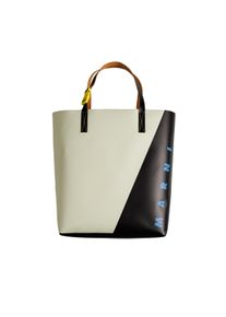 Marni Shopping Bag, Shell / Black
